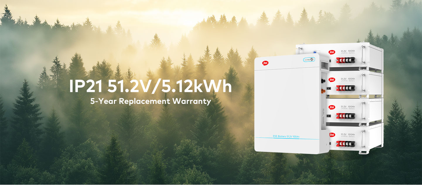 Itel 5kWh Lithium Battery (Rack)